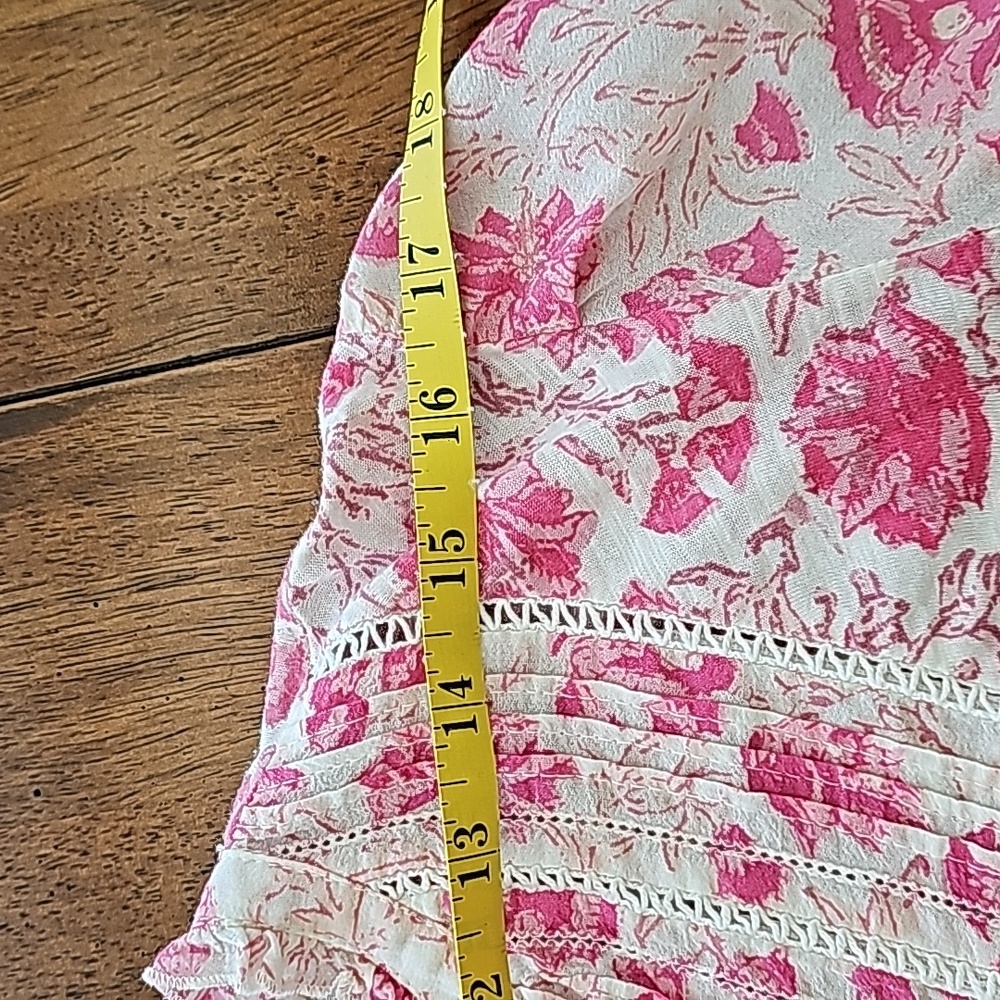 Lucky Brand pink and white blouse - Picture 7 of 10